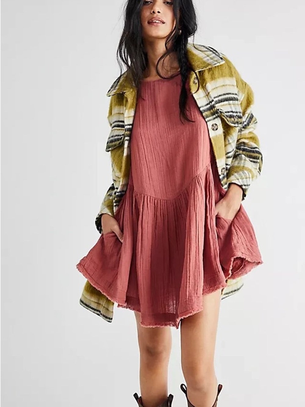 Free People Kyleigh Mini Dress Size XS